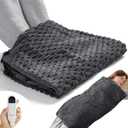 Bedsure Full Body Heating Pad, Versatile Extra Large Bed Foot Warmer, Electric Heating Pad for Feet and Back, Gifts for Women, Men, and Mom, Auto Shut Off, 20x33 Inches, Charcoal Grey