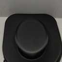 S.ROMZA Cowboy Hats Box for Travel Case Crush Proof Hard Top Hat Storage Case with Handle,Adjustable Shoulder Strap & Luggage Strap (khaki)