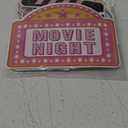 Movie Night Supplies Pink Movie Birthday Banner Movie Night Decorations Popcorn Camera Movie Theater Decorations Movie Theme Hanging Swirl for Girls Baby Shower Birthday Party Film Party