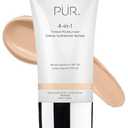 PÜR MINERALS 4-in-1 Tinted Moisturizer With SPF 20 - Hydrating Face Moisturizer, Primer, & Foundation With Shea Butter, Aloe Vera & Vitamin B3 - Vegan Friendly - Free of Paraben, Gluten & BPA
