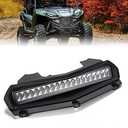 KEMIMOTO Hood Scoop Light Compatible with Rmax 1000 Rmax2 Rmax4 2021-2023, LED Front Auxiliary Spot Light Daytime Running Light Accessories 1PCS Front Grill Accent Lights LED Grille Lights