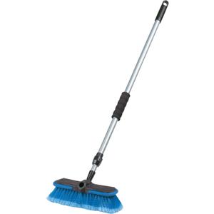 Carrand 93062 Deluxe Car Wash 10" Flow-Thru Wash Brush with 36-65" Extension Pole