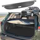 Cargo Cover for Toyota Corolla Cross 2026 Accessories 2025 2024 2023 2022, Retractable Trunk Cover luggage Security Cover Shield Shade for Corolla Cross Accessories (Not for Corolla/,Leather)
