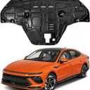 Engine Splash Shield Fit for Hyundai Sonata 2024 2025 Lower Engine Case Guard Under Engine Cover Fit for Sonata Front Engine Guard Mud Flaps Including Screw Hardware