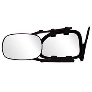 CIPA 11950 Clip-On Towing Mirror,Black & Silver, 15.75 Inch