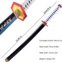 31inch Cospaly Sword Anime Replica Sword Suitable for Character Dress up, Anime Lovers Collection Decoration, not Sharp, Medium