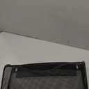 Magnetic File Holder 1 Pockets File Folder Organizer, Office Hanging Magazine Rack for File Cabinets, Magnetic Paper Holder, No Drilling Mail Organizer for Refrigerator, Office, Black