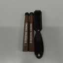 Striking Viking 2 Pack Beard Pencil Filler for Men with 4 Tips - Waterproof Formula Facial Hair Filling Kit with Brush Beard Filler Pen Kit - Dark Brown