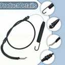 946-04802A PTO Cable Rider 746-04802A Fits MTD Troy-Bilt Cub-Cadet Craftsman Lawn Mower