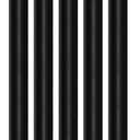 Wind Chimes for Outside Deep Tone, 60 inch 5 Heavy Duty Tubes Aluminium Metal Extra Large Wind Chimes Outdoor, Decoration for Garden, Patio, Yard, Gift for Mother's Day, Birthday (Black)