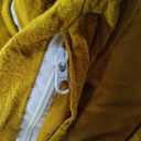 Duvet Cover Set 100% Washed Cotton Linen Like Textured Breathable Durable Soft Comfy 3 Pieces Bedding Set with Zipper Closure, 1 Duvet Cover 90x90 Inches and 2 Pillow Shams(Queen, Yellow)