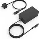 65W Laptop Charger Compatible with Microsoft Surface Pro 11,10,9,8,7,7+,6,5,4,3,2,X,Laptop 6,5,4,3,2,1,Book/Go Tablet,44W,36W,10FT