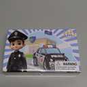 Police Toys, Police Pretend Play Toys for Kids Boys and Girls, Role Play Set with Police Accessories, Handcuffs, Warning Light, Police Badge, Birthday Halloween Christmas Gifts