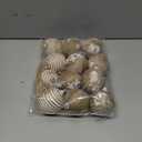 Simgoing 12 Pcs Farmhouse Christmas Ball Ornament Neutral Boho Burlap Rustic Christmas Tree Decoration Snowflake Jute Rope Shatterproof Hanging Rustic Ornaments for Holiday Xmas Home, 2.36 Inch