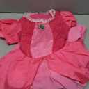 Light Up Girl Princess Dress Girls Costume Toddler Dress Up & Role Play Halloween Cosplay Birthday Party Gift (6-7)