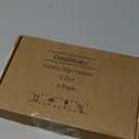 Douildhaiy Acrylic Picture Frame 5x7 inches, 4 Pack Clear Plastic Picture Frames Holder Standing,Double Sided Picture Desktop Display for Photo Home Office -Vertical