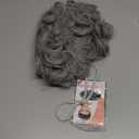 Topcosplay Old Lady Wig and Accessories 5pcs Set Granny Costume Wig Grandma wig Halloween Party Wigs (Grey)