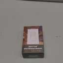 BESTTEN 0-10V Dimmer Light Switch, Super Slim Low Voltage Dimmer Switch for Dimmable LED Lights, Single-Pole or 3-Way, Screwless Wallplate Included, ETL Listed, White