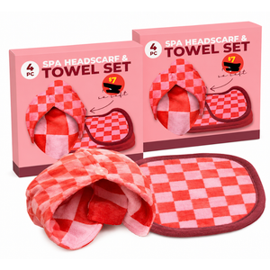 Spa Headscarf Towel Set 2 Pack
