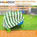 HMOCK Kids Water Table Cover, Outdoor Water Table Toys Cover for Water Table for Toddlers 1-3