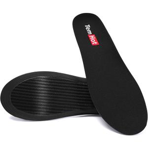 Carbon Fiber Performance Insoles, Shock Absorbing Sport Insoles for Running, Basketball,Volleyball, More Structured Support Energy Return Injury Prevention Insoles