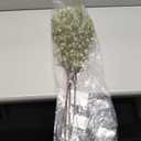 Vickerman 39" Artificial Mini Wild Flower Spray in Green/Cream (Set of 4)
