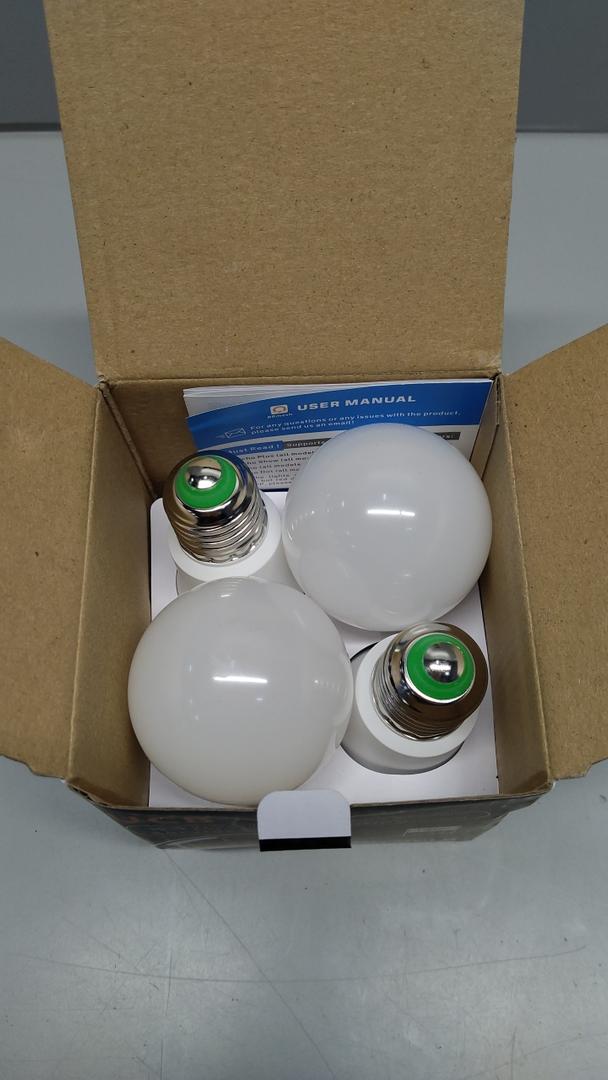 UCB Alexa Light Bulb 130W Equivalent, Smart Light Bulbs Warm White to Daylight Tunable, A19 E26 Bluetooth LED Bulbs Work with Alexa Only for Bedroom Kitchen Living Office No WiFi Required 4 Pack