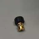 1/4 3/8 Quick Connector Female to M22 14mm 15mm Female Pressure Washer Adapter(1/4)