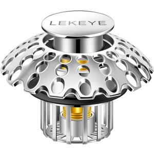 LEKEYE Tub Stopper | Shower Drain Hair Catcher | Bathroom Bathtub Plug | Pop Up Bathtub Drain Stopper for 1-1/2" to 1-3/4" Bath Drain Hole