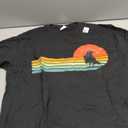 Raven Crow Shirt Retro Style Animal Bird Lover Bird Watcher T-Shirt, Large, Black