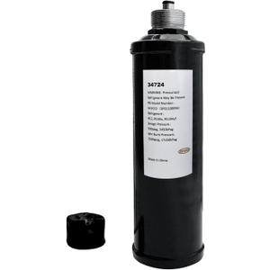 34724 A/C Recycling Filter Drier for Robinair Refrigerant Recovery Recycling Recharge Stations, for 34788ni 34788 34988 34700 34700-2K 34700Z 17700-2K 34134A 34134-2K 342000 34234, Spin-On Filter