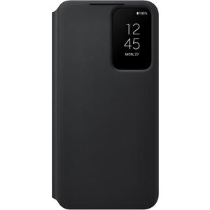 Samsung Galaxy S22 S-View Flip Cover, Protective Phone Case, Tap Control, Cutting Edge Design, US Version, Black, (EF-ZS901CBEGUS)