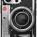 CASETiFY Compact iPhone 16 Pro Case [4 ft. 2X Military Grade Drop Protection/Slim/Lightweight] - Camera Case - Classic - Clear Black