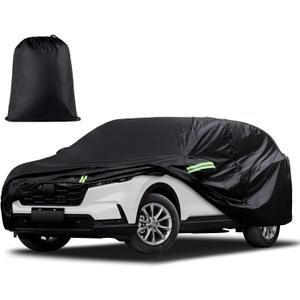 Car Cover Custom Fit for Honda CRV 1997-2025, Toyota RAV4 1996-2025, Waterproof All Weather for Automobiles Full Exterior Cover Rain Sun Snow Protector with Door Zipper