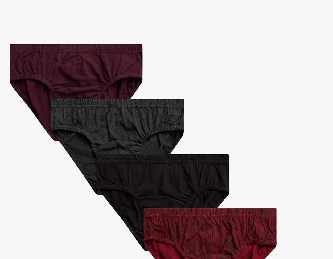 Van Heusen Mens Underwear Briefs - 5 Pack Low Rise Briefs Underwear for Men Pack with Contour Pouch