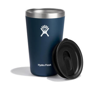 Hydro Flask Stainless Steel 16 OZ All Around Tumbler Indigo, Dishwasher Safe