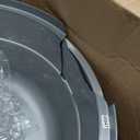 Natures Miracle Hooded Flip Top Litter Box for Cats, With Built-In Odor Control Charcoal Filter (Silver/Grey)