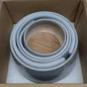 LE TAUCI Plant Pots for Indoor Plants, 4.1+5.1+6.5 inch, Set of 3, Ceramic Planters with Drainage Hole and Saucer, Indoor Flower Pot with Hole Mesh Pad, Gifts for Mom, Reactive Glaze Blue Gray