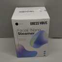 Facial Steamer, Face Steamer for Esthetician and Nano Ionic Portable Ozone Hair Steamer, Professional Facial Steamer for Home Facial Spa(White)