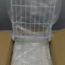 7 code Large Dish Drying Rack, 2-Tier Dish Racks for Kitchen Counter, Detachable Large Capacity Dish Drainer Organizer with Utensil Holder, Dish Drying Rack with Drain Board, White