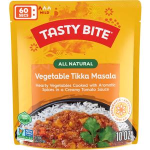 TASTY BITE Tikka Masala Vegetable, 10 Ounce, Best Before August 31.2026 