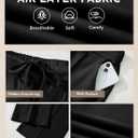 Aleumdr Women's Wide Leg Pants High Waist Casual Pants Fall 2025 Sweatpants Lounge Work Pants Slack with Pockets (Black, XL)