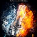 Termitor 2026 New Gen H7 Light Bulbs, High-Performance Bright 70000LM 14X With 18CSP Chips, 1:1 Mini Size Plug-N-Play No Adapter, 10 Years Lifespan IP68, Light Kit Pack of 2