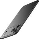 Casechics Compatible with iPhone Case,Luxury Matte Hard PC Slim Fit Ultra Thin Lightweight Camera Lens Protection Soft Shockproof Cover Phone Case (Black,iPhone 17 Pro Max)