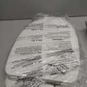 TOTO SoftClose Slow Close Elongated Toilet Seat and Lid, Cotton White - SS124#01