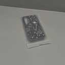 Compatible with Samsung Galaxy S23 FE Case Cute with Card Holder / S23FE Shockproof Slim Slot Wallet Phone Cover for Women/White Stars Universe Planets Galaxy Cosmo