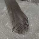 8 Pcs Clear Plastic Placemats 13 x 19 Inch Oval Table Protector PVC Placemat 2mm Thick Waterproof Oil Proof Table Cover for Dining Kitchen Counter Desk Drawing