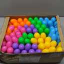 JOYIN 500 PCS Pastel Easter Eggs, 2.3" Empty Plastic Eggs, Colorful Plastic Eggshell Bulks for Easter Hunt, Filling Treats, Party Favor, Easter Basket Stuffers, Classroom Prize Supplies