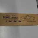 BATODA Dowel Jig Kit for Floating Shelf Bracket - 1/2 inch Drill Bit Included - Doweling Jig for Floating Shelf Hardware make Hidden Shelf Brackets for Invisible Shelves (Aluminum) (Silver)