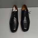 Clarks Men's Tilden Cap Oxford Shoe (11, Black Leather)